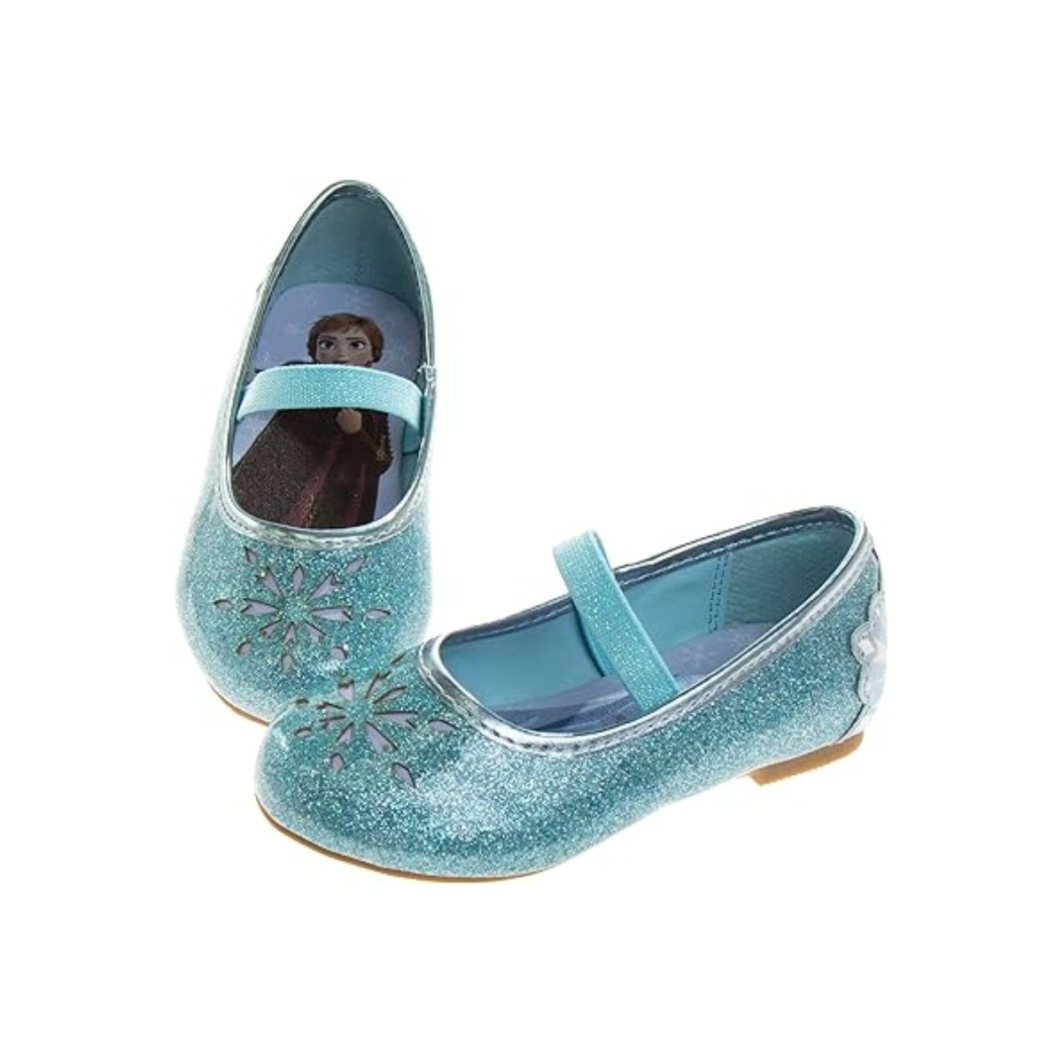 flat princess dress up shoes Disney Frozen Shoes - Girls Mary Jane Flat Pump Strap with Bow