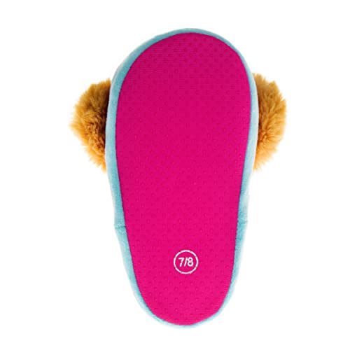 Pantuflas de la Patrulla Canina para niñas de Josmo Kids: lindas zapatillas de casa de Skye y Everest para interiores, pantuflas de felpa con forma de pata para niñas (niñas pequeñas/niñas pequeñas)