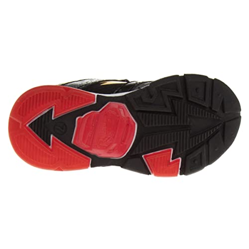 Zapatillas deportivas con luces LED de Disney Pixar Cars: zapatillas ligeras y transpirables de Lightning McQueen para niños (talla para niños pequeños)