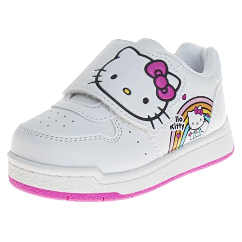 Hello Kitty Sneakers for Girls - Kids Lightweight Athletic Breathable Casual Shoes (Toddler - Little Kid)