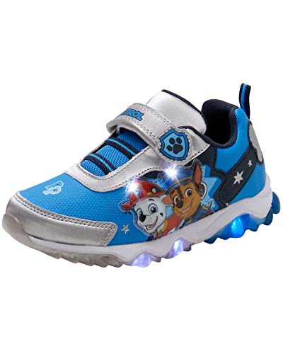 Zapatillas de tenis iluminadas Chase y Marshall de Paw Patrol para niños de Nickelodeon (para niños pequeños)