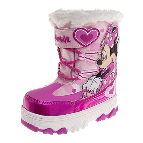 Botas de nieve resistentes al agua de Minnie Mouse (niño pequeño)