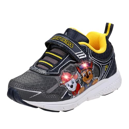 Zapatillas de tenis iluminadas Chase y Marshall de Paw Patrol para niños de Nickelodeon (para niños pequeños)