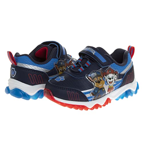 Zapatillas de tenis iluminadas Chase y Marshall de Paw Patrol para niños de Nickelodeon (para niños pequeños)