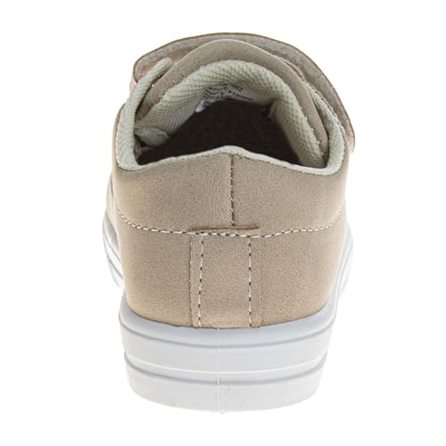 Zapatillas de deporte para niño French Toast sin cordones - Zapatillas deportivas informales de lona para niños - Negro (talla 5 para niños pequeños)