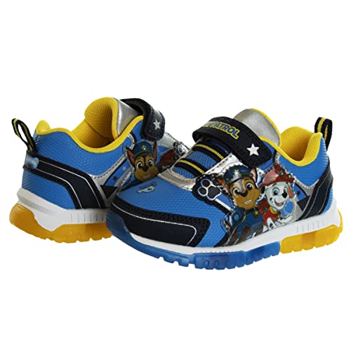 Zapatillas de tenis iluminadas Chase y Marshall de Paw Patrol para niños de Nickelodeon (para niños pequeños)