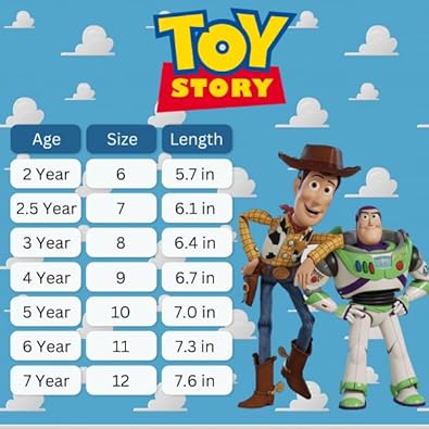 Toy Story Sandals LED Light Up Adjustable Strap Open Toe - Kids Boys Sheriff Woody and Buzz Lightyear Slides Water Shoes (Toddler-Little Kid)