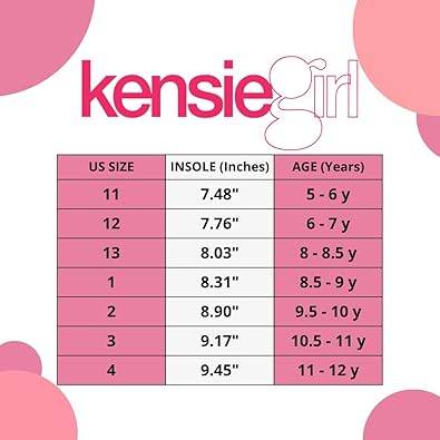 Kensie Girl Sneakers Lace Up Non Slip - Fashion Casual Low Top Shoes - (Little Kid - Big Kid)