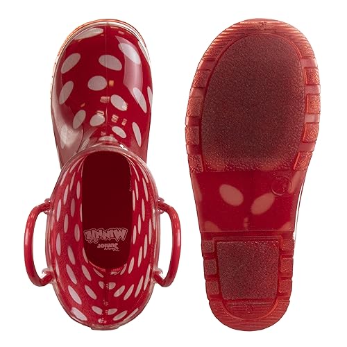 Minnie Mouse Waterproof Easy Pull Handle Rainboots (Toddler - Little Kids)