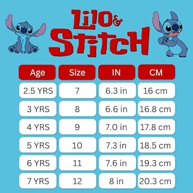 Disney Lilo & Stitch LED Light up Shoes for Kids - Slip on Laceless Lightweight Breathable Tennis Runner Sneakers - Pink Blue Multi (Size Toddler - Little Kids)