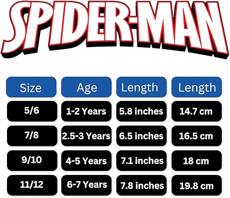 Marvel Spider Man Slipper for Kids Boys - Spidey House Shoes Indoor Comfy Fuzzy Plush Slippers (toddler/little kid)