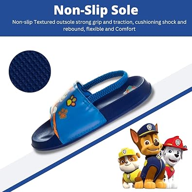 Nickelodeon Paw Patrol Summer Beach Slides Sandals (Toddler/Little Kid)