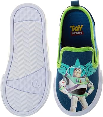 Zapatillas de lona para niños de corte bajo, informales, sin cordones y con personajes de Toy Story (para niños pequeños y bebés)