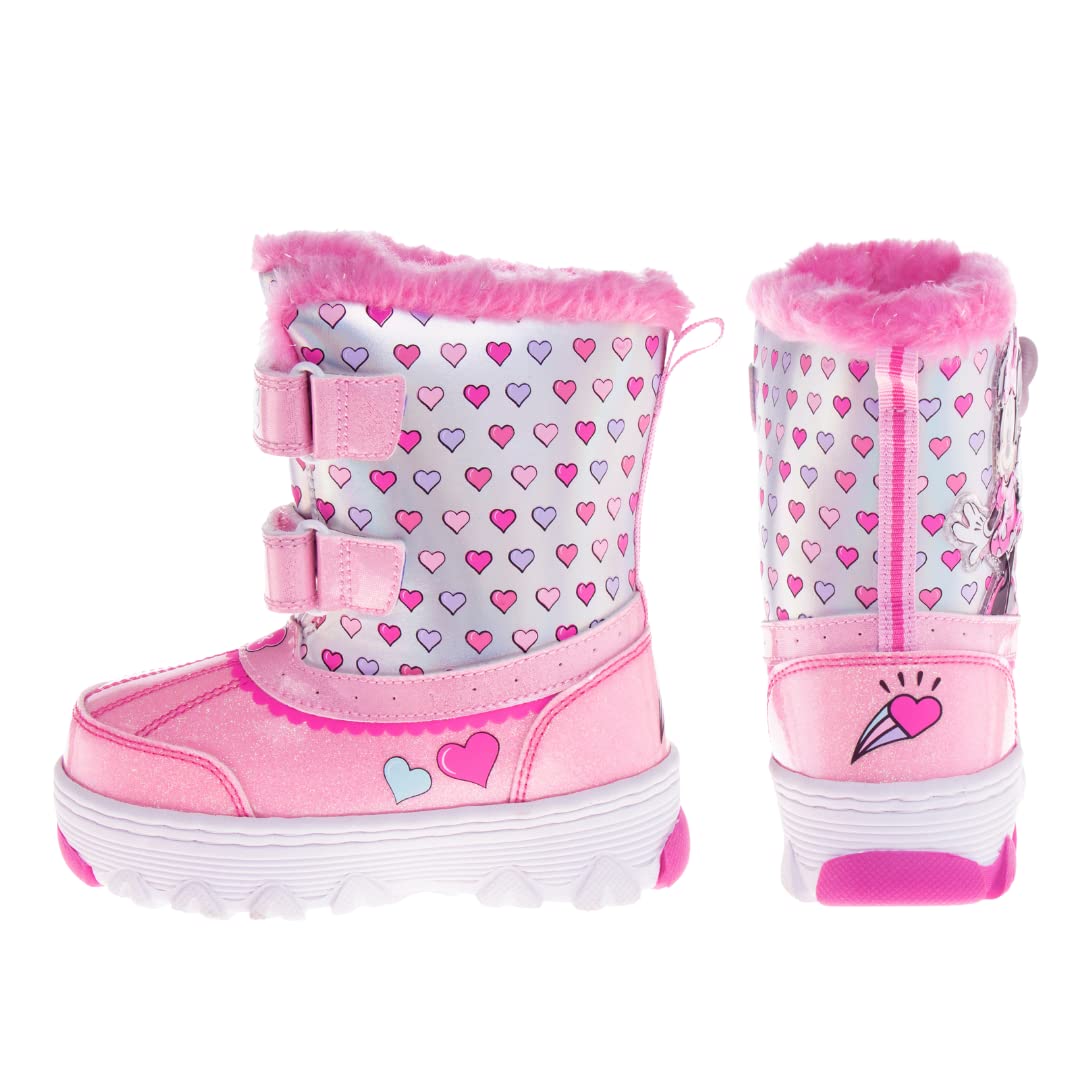 Botas de nieve resistentes al agua de Minnie Mouse (niño pequeño)