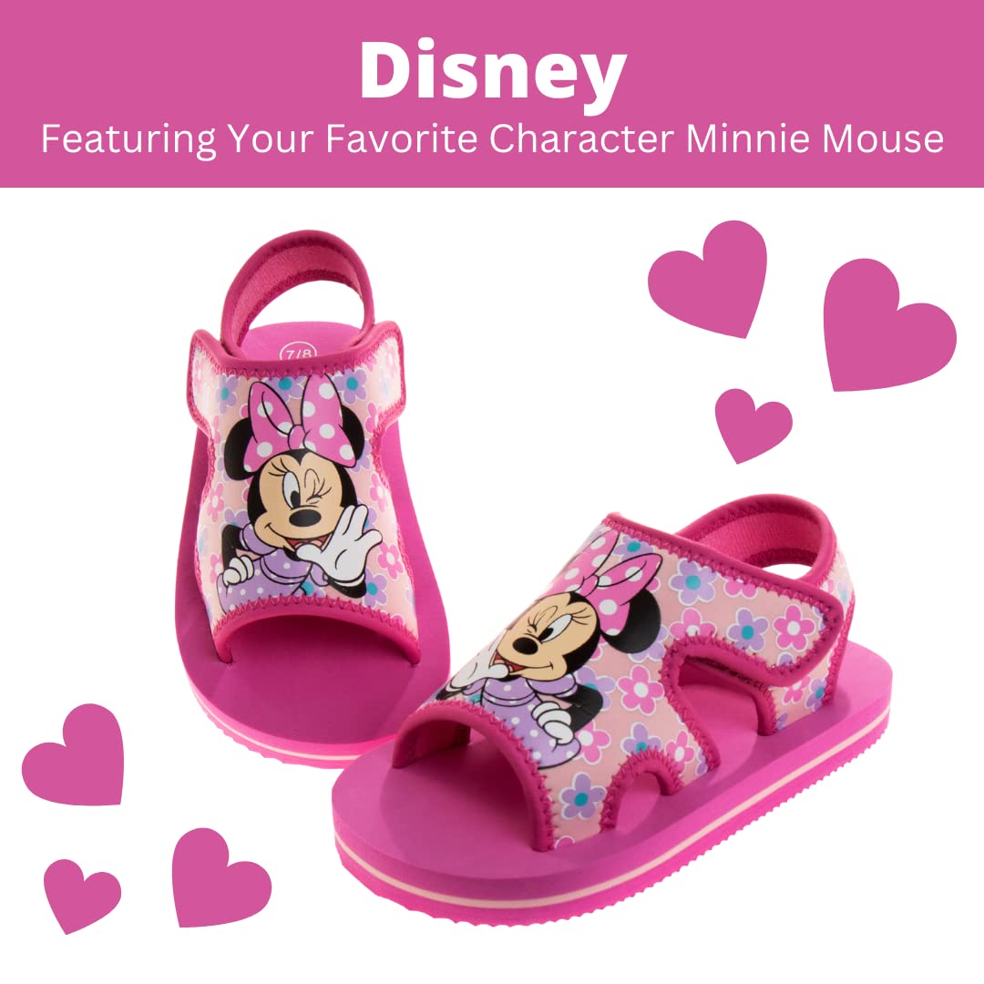 Sandalias Disney Mickey Mouse: sin cordones, de secado rápido, impermeables (para niños pequeños)