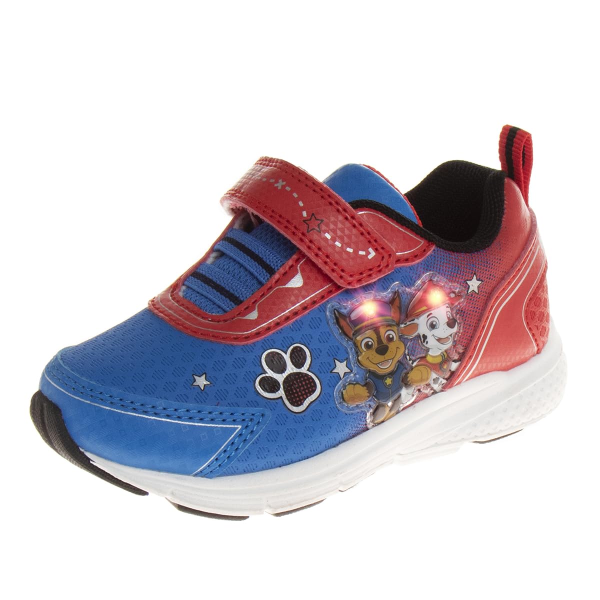 Zapatillas de tenis iluminadas Chase y Marshall de Paw Patrol para niños de Nickelodeon (para niños pequeños)