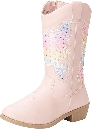 KENSIE GIRL Boots - Girls' Western Cowboy Boots (Toddler/Little Girl/Big Girl)