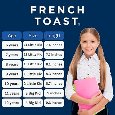 French Toast Girls Mary Jane Shoes School Kids Uniform Flats Ballet Strap Dress Formal Slip-On (Toddler, Little Kid, Big Kid)