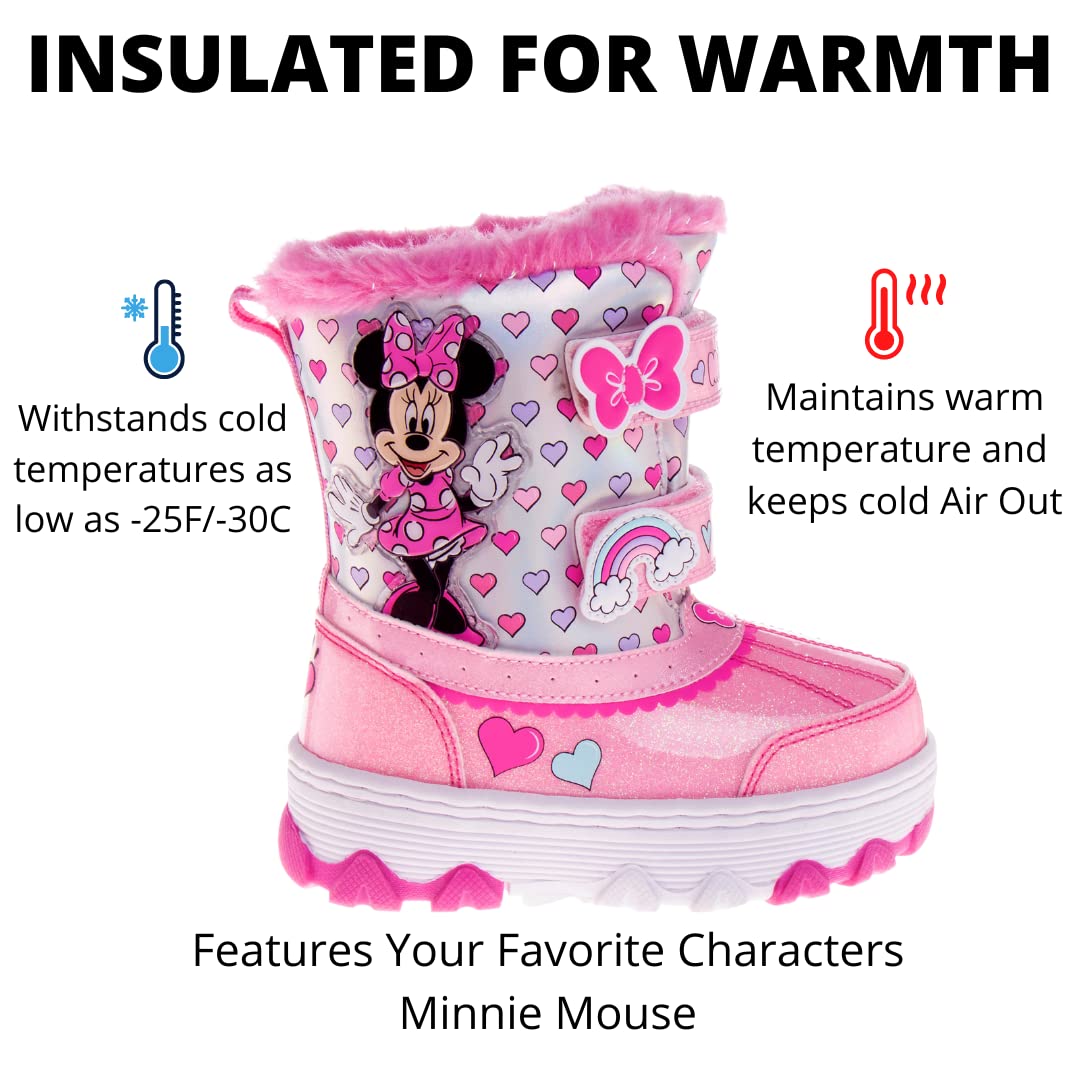 Minnie Mouse Water Resistant Snow Boots (Toddler/Little Kid)