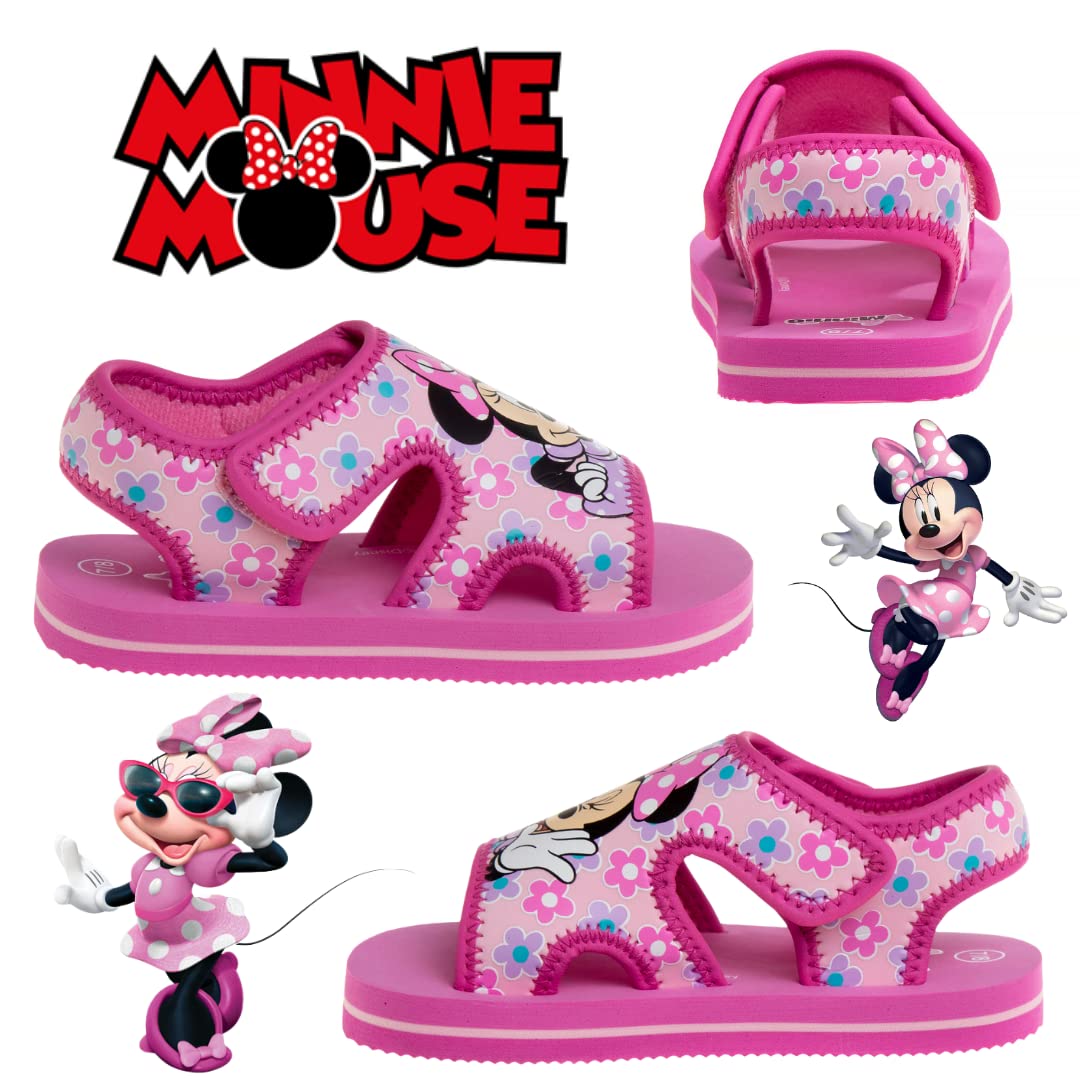 Sandalias Disney Mickey Mouse: sin cordones, de secado rápido, impermeables (para niños pequeños)