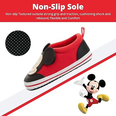 Josmo baby-boy's Mickey Mouse Shoes (Infant/Toddler)