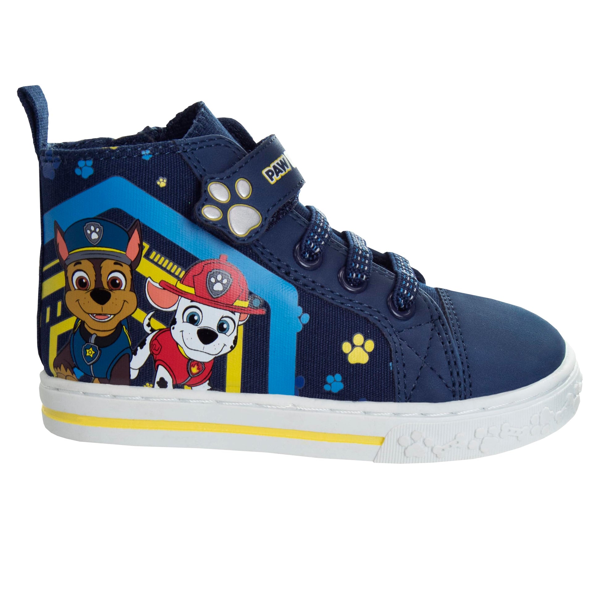 Nickelodeon boy's Paw Patrol Sneakers-Chase Marshall High-Top Running Shoes (Toddler/Little Kid)