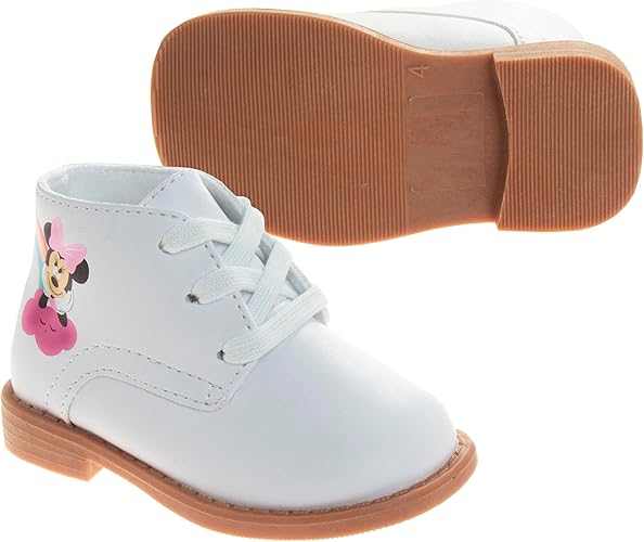 Josmo Baby - Zapatos unisex para caminar para niños y niñas, botas de vestir sintéticas ligeras, suela antideslizante, caña alta, color negro (talla 2 para bebés)