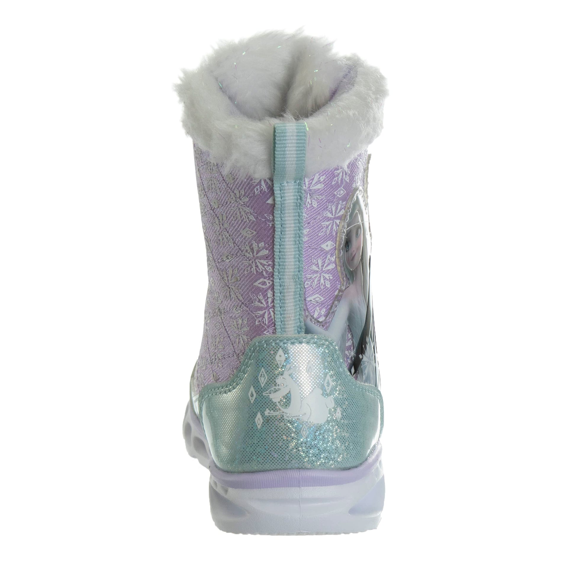 Disney Girls’ Frozen Boots – Elsa and Anna Fur Trim Snow Boots (Toddler/Little Kid)