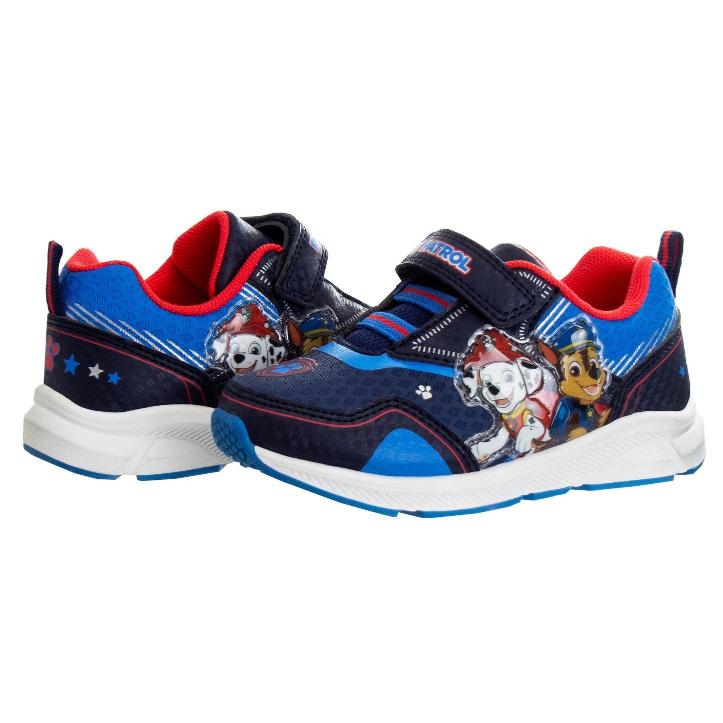 Zapatillas de tenis iluminadas Chase y Marshall de Paw Patrol para niños de Nickelodeon (para niños pequeños)