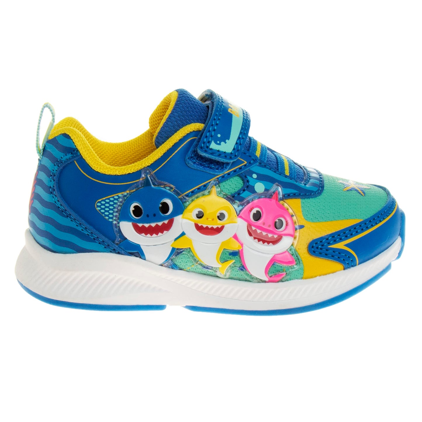 Zapatillas deportivas para niños de Nickelodeon Boys Blues Clues con luces, ligeras, transpirables, para correr y atletismo (talla 9 para niños pequeños)