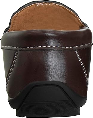 Josmo Boys Moccasin Driving Loafers - Casual Dress Penny Slip On Boat Shoes (Toddlers - Little Kids - Big Kids)