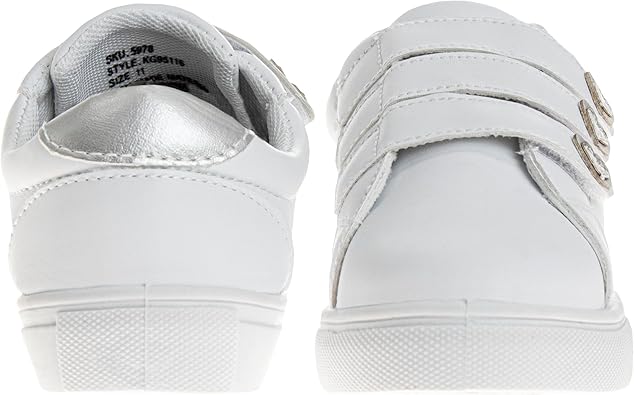 KENSIE GIRL Sneakers Fashion Casual Low Top Strap Court Tennis (Toddler, Little, Big Kid)