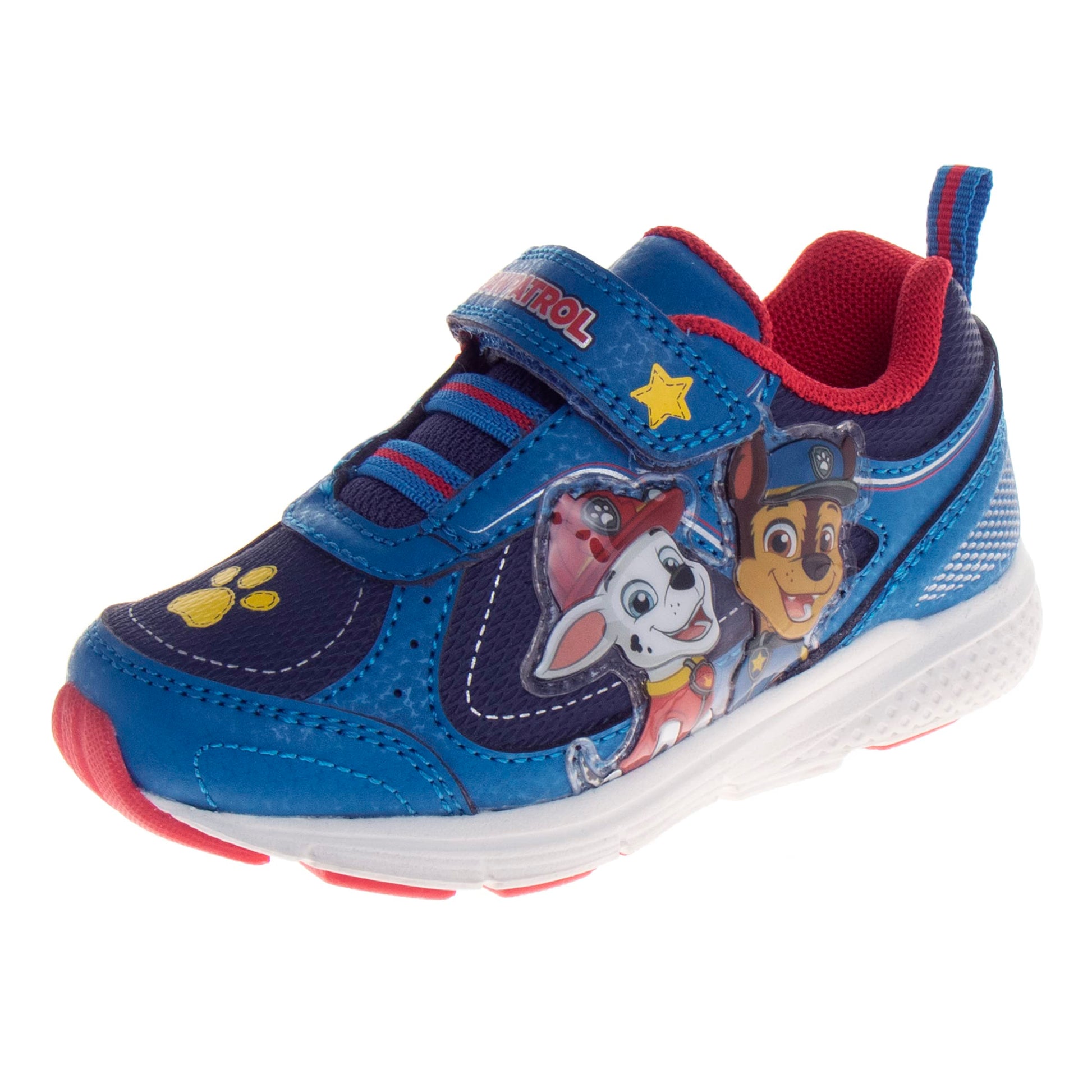 Zapatillas de tenis iluminadas Chase y Marshall de Paw Patrol para niños de Nickelodeon (para niños pequeños)