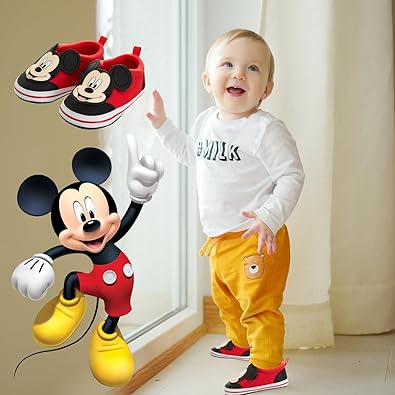 Josmo baby-boy's Mickey Mouse Shoes (Infant/Toddler)