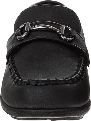 Josmo Boys’ Shoes – Casual Leatherette Moccasin Driving Loafers (Size: 5T-5 Big Kid)