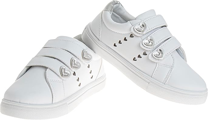 KENSIE GIRL Sneakers Fashion Casual Low Top Strap Court Tennis (Toddler, Little, Big Kid)