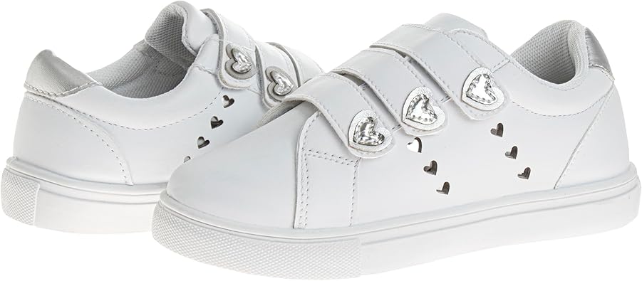 KENSIE GIRL Sneakers Fashion Casual Low Top Strap Court Tennis (Toddler, Little, Big Kid)