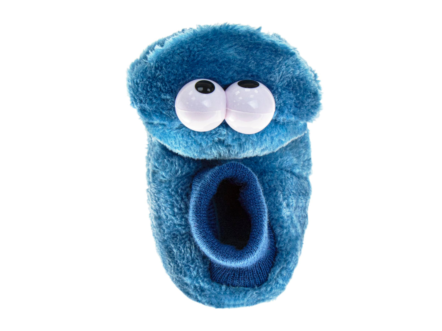 Pantuflas de Barrio Sésamo Groover BigBird CookieMonster Telly Zoe Oscar Elmo - Zapatillas de estar por casa cálidas y afelpadas para niñas y niños (tallas: bebés y niños pequeños)