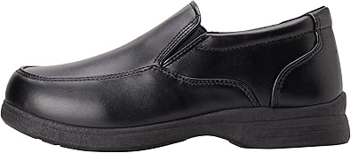 Zapatos de vestir para niños Josmo - Zapatos Derby de uniforme escolar Mocasines (para niños pequeños/niños), talla 5 para niños pequeños, hebilla negra