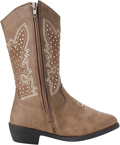 KENSIE GIRL Boots - Girls' Western Cowboy Boots (Toddler/Little Girl/Big Girl)