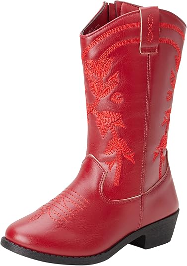 KENSIE GIRL Boots - Girls' Western Cowboy Boots (Toddler/Little Girl/Big Girl)