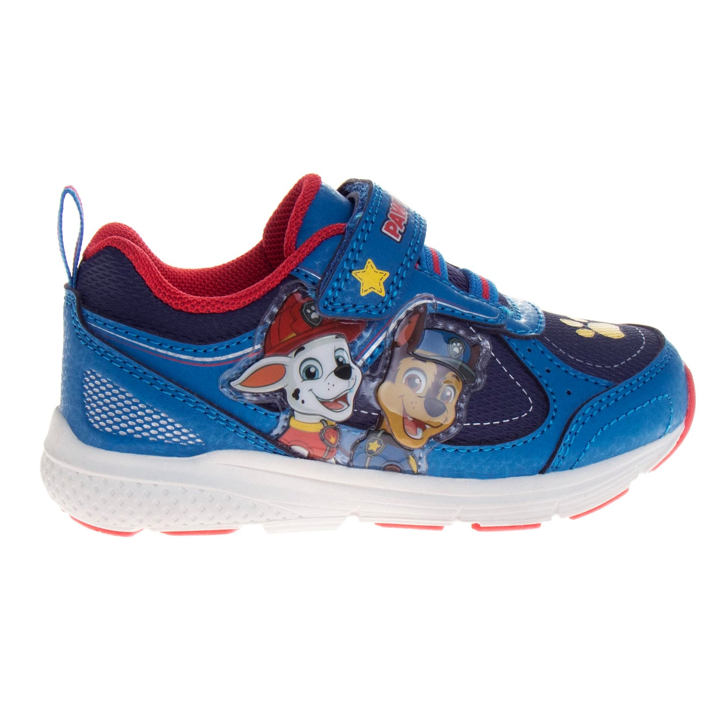 Zapatillas de tenis iluminadas Chase y Marshall de Paw Patrol para niños de Nickelodeon (para niños pequeños)