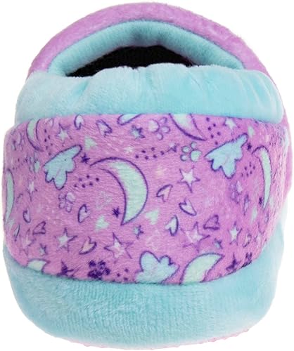 Pantuflas de la Patrulla Canina para niñas de Josmo Kids: lindas zapatillas de casa de Skye y Everest para interiores, pantuflas de felpa con forma de pata para niñas (niñas pequeñas/niñas pequeñas)