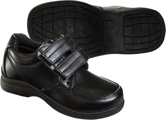 French Toast Boys Shoes - Kids Oxford School Uniform Loafer Church Dress Shoes Slip-On Faux-Leather (Toddler-Big Kid)