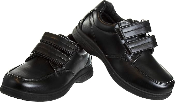 French Toast Boys Shoes - Kids Oxford School Uniform Loafer Church Dress Shoes Slip-On Faux-Leather (Toddler-Big Kid)