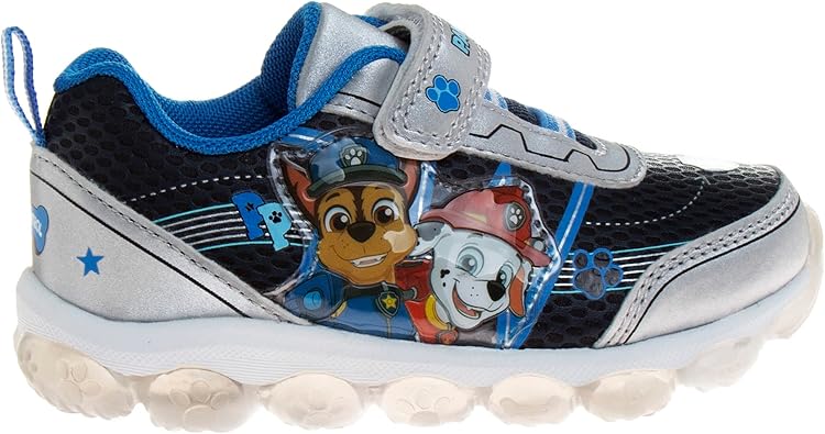 Zapatillas de tenis iluminadas Chase y Marshall de Paw Patrol para niños de Nickelodeon (para niños pequeños)