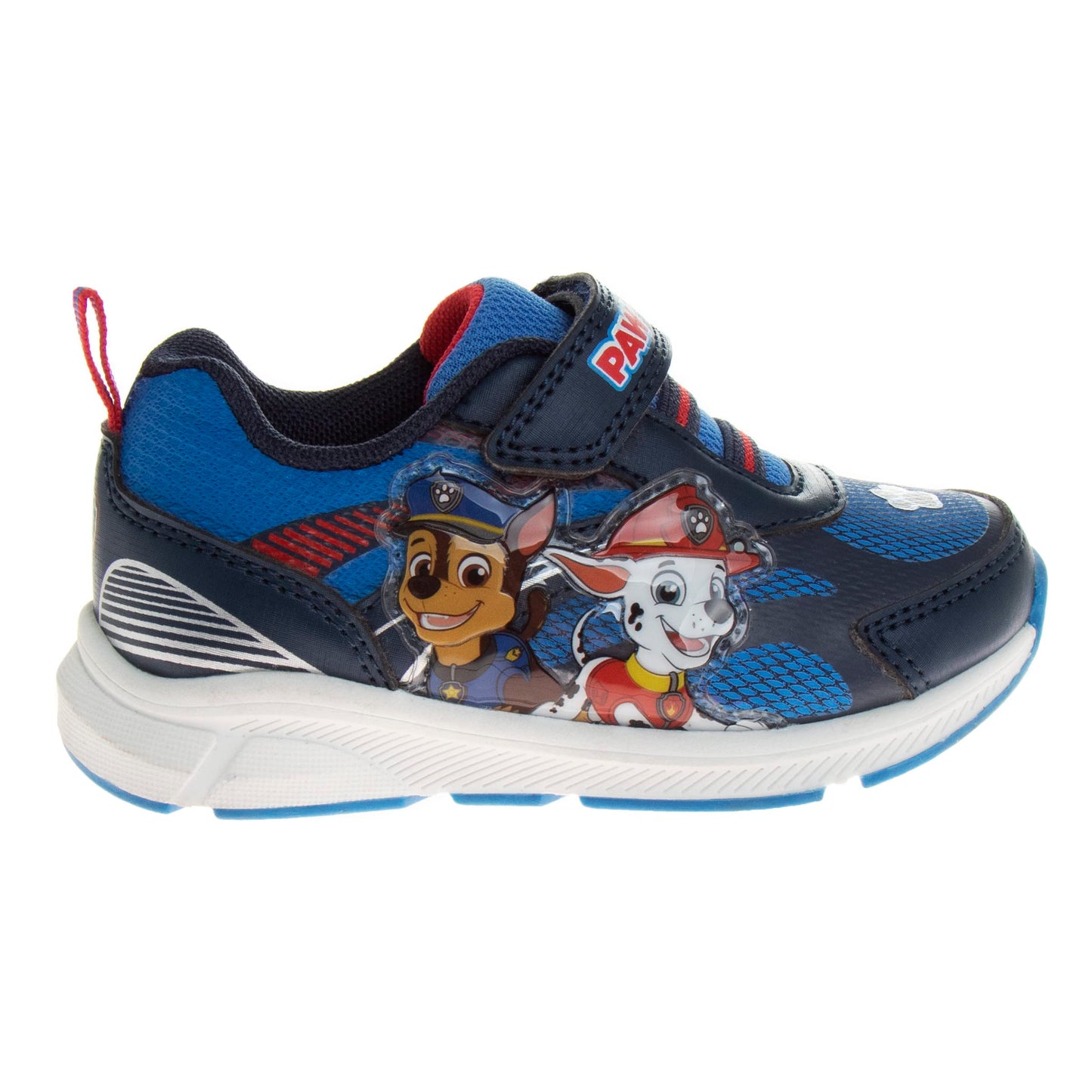 Zapatillas de tenis iluminadas Chase y Marshall de Paw Patrol para niños de Nickelodeon (para niños pequeños)