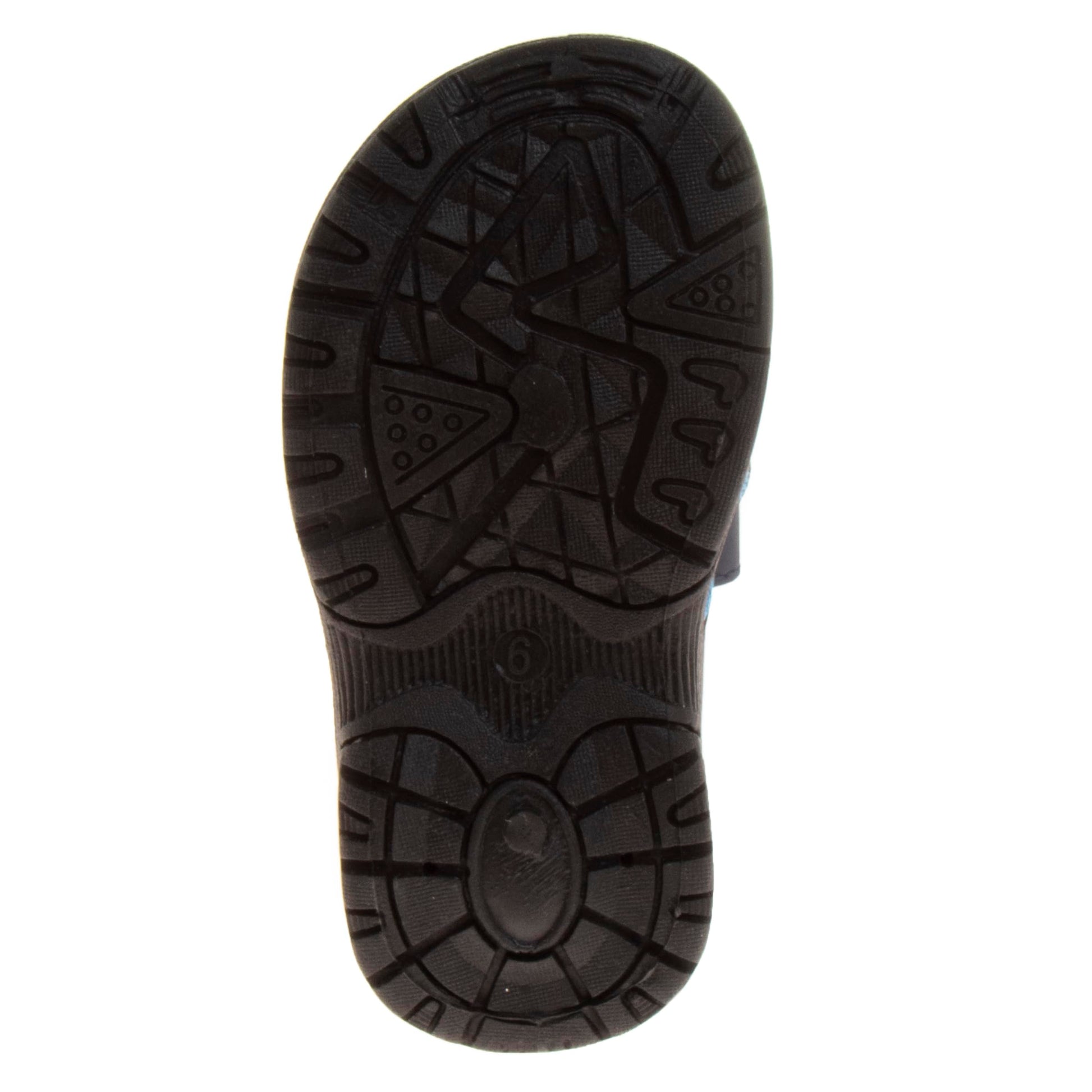 Sandalias deportivas para exteriores con punta abierta para niños y niñas de Rugged Bear, sandalias para playa, piscina, con correa ajustable, para verano, color negro y gris nube (talla mediana, para niños pequeños)