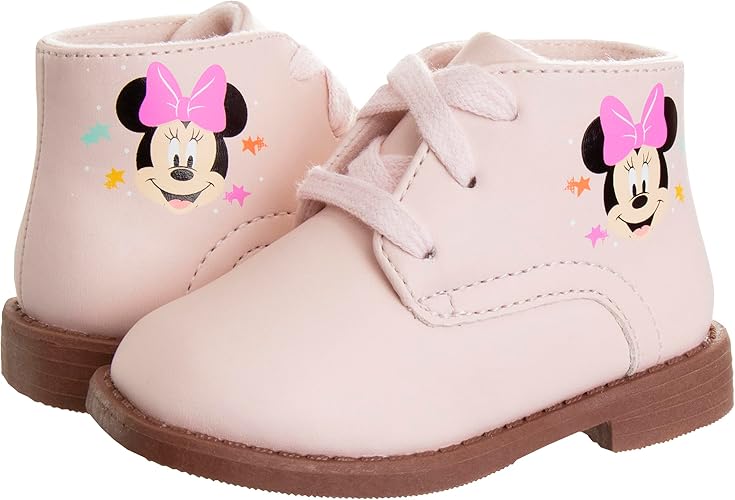 Josmo Baby - Zapatos unisex para caminar para niños y niñas, botas de vestir sintéticas ligeras, suela antideslizante, caña alta, color negro (talla 2 para bebés)