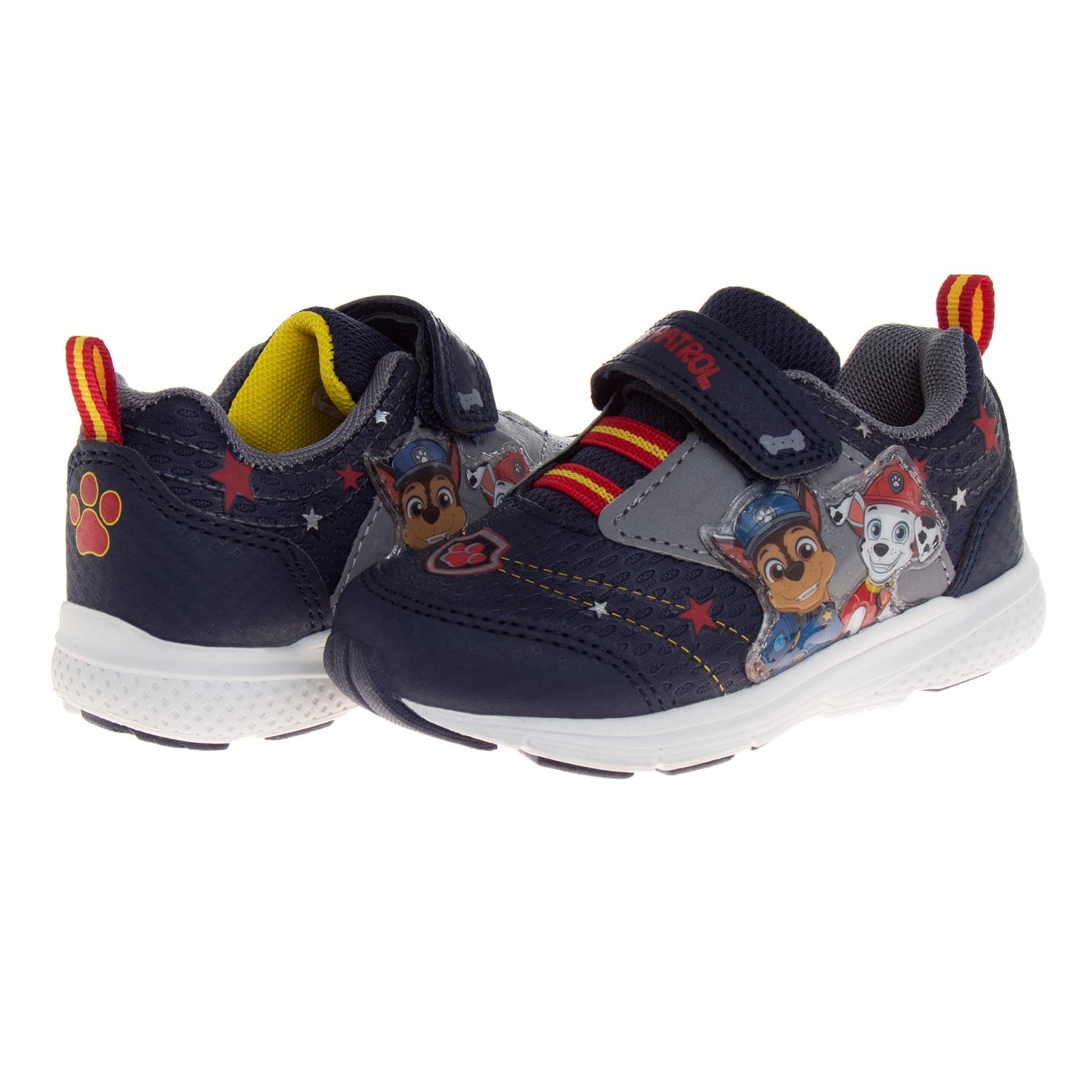 Zapatillas de tenis iluminadas Chase y Marshall de Paw Patrol para niños de Nickelodeon (para niños pequeños)